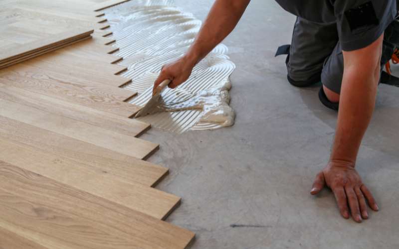 Flooring during home renovation Midlothian, Edinburgh