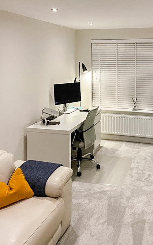 Garage Conversion Office Example Edinburgh Midlothian East Lothian