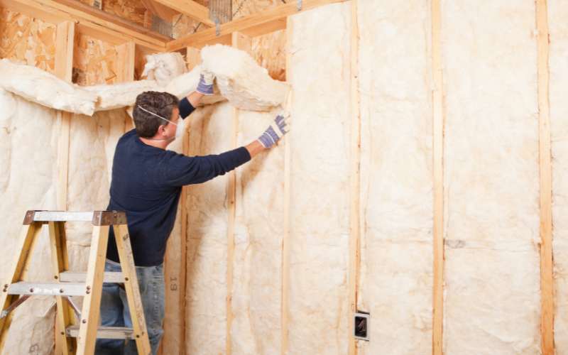 structural work and insulation for garage conversion
