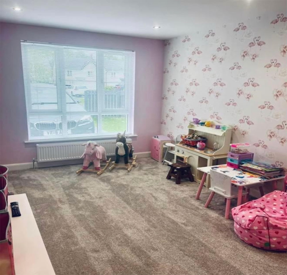 garage conversion idea play room