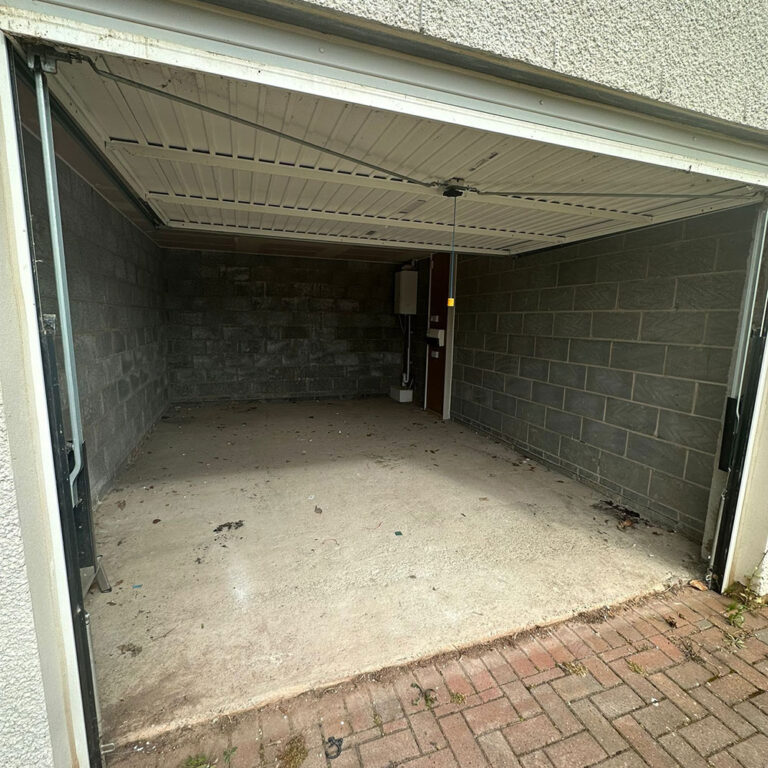 Edinburgh Garage conversion in progress