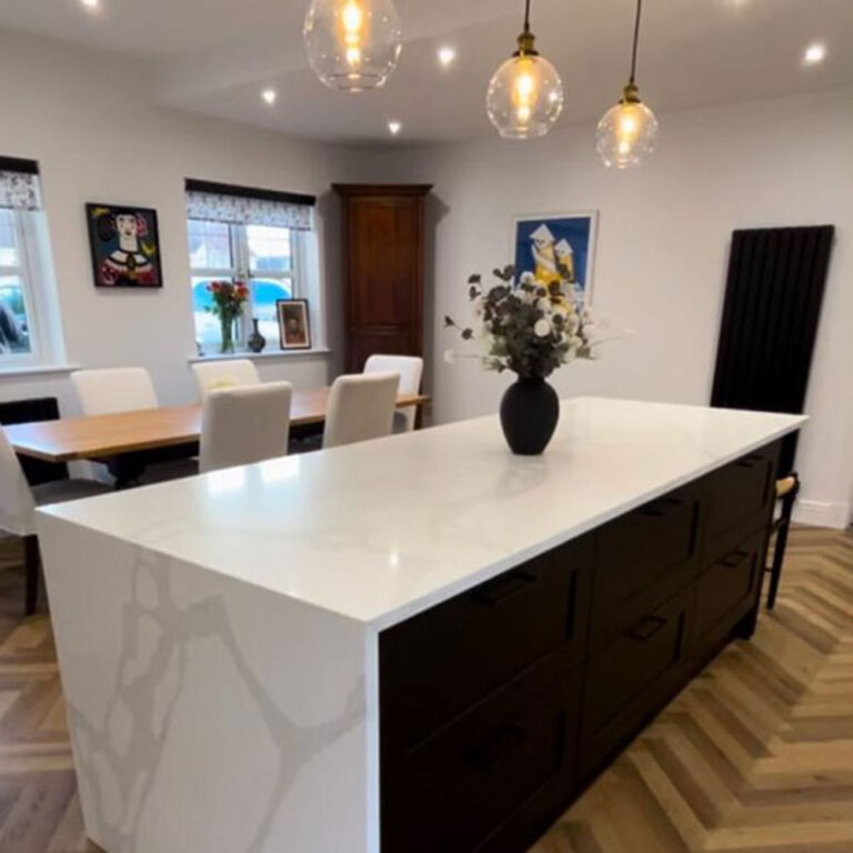 Garage Conversion Edinburgh kitchen example