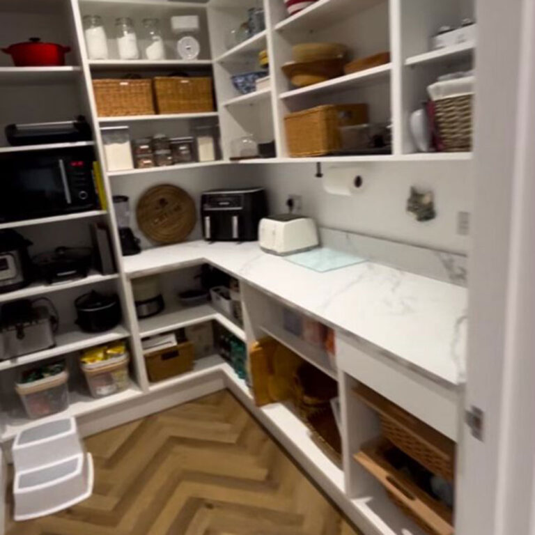 Garage Conversion Edinburgh pantry example