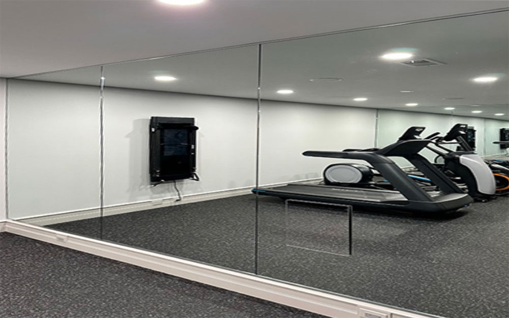 home gym in garage conversion Edinburgh