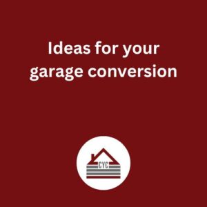 Ideas for your garage conversion Edinburgh