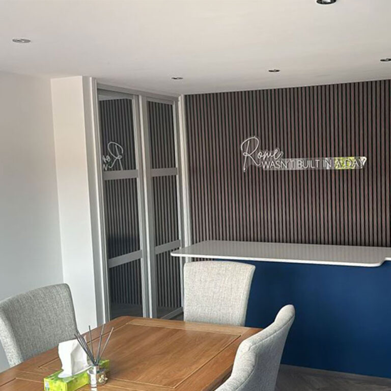 Garage Conversion Edinburgh dining room example
