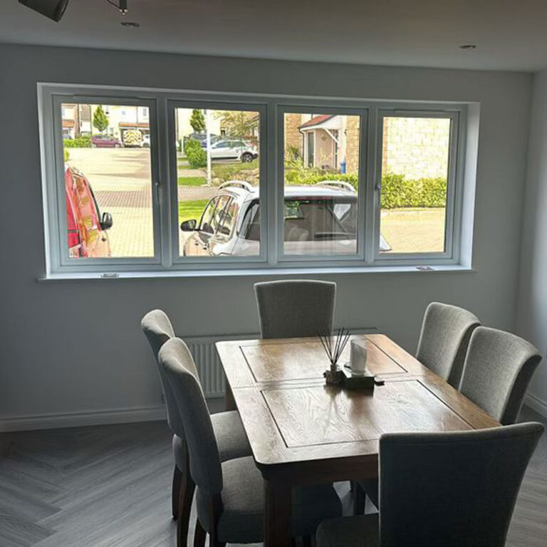 Garage Conversion Edinburgh dining room example