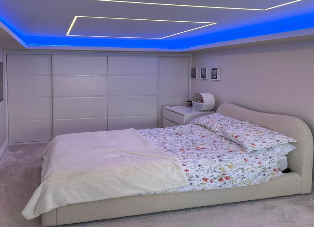 new bedroom in garage conversion Edinburgh