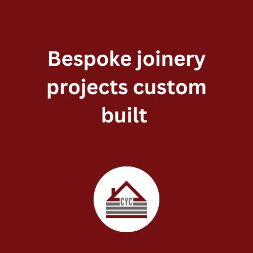 Bespoke joinery projects custom built